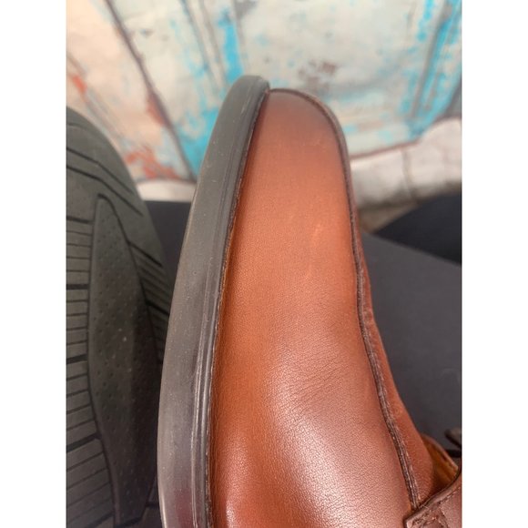 Florsheim Mens Mid Town Moc Shoe Lace Up10EEE (Wide) Brown  Solid Leather Upper main image 11